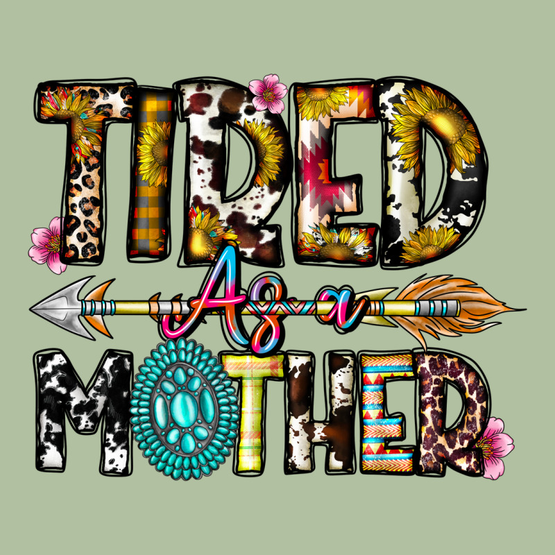 Tired As A Mother Urban Hoodie by CowhideDigitalArt | Teevron