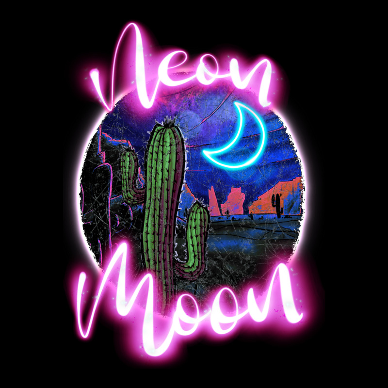 Neon Moon Ladies Tee by JahusDesignShop | Teevron