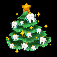 Christmas Tree With Teeth Ladies Tee | Teevron
