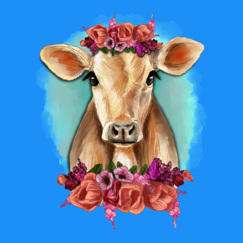 Floral Cow Classic Tee by RanaPortraitStore | Teevron