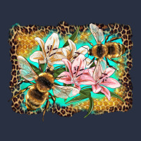 Bees And Lilies With Leopard Heavyweight Sweatshirt | Teevron