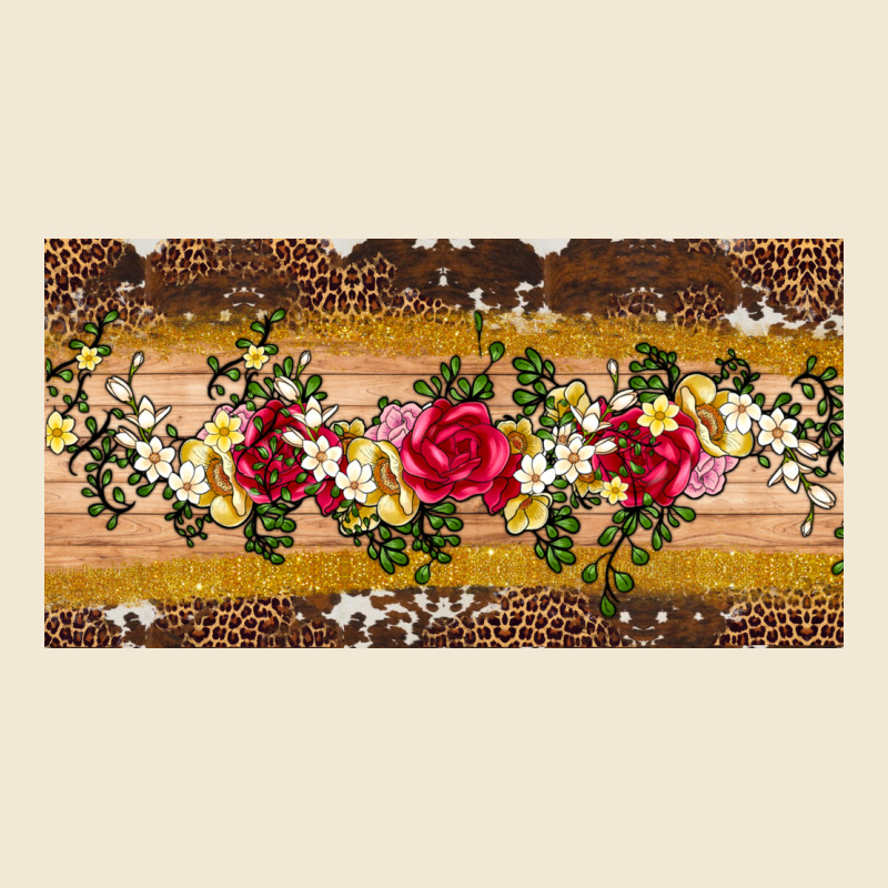 Western  Leopardfloral Licanse Plate Premium Tee by Artiststas | Teevron