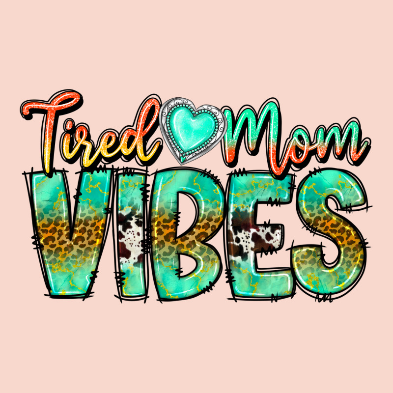 Tired Mom Vibes Urban Hoodie by CowhideDigitalArt | Teevron