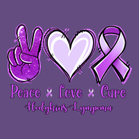 Peace Love Cure Odgkins Lympoma Vintage Hoodie | Teevron