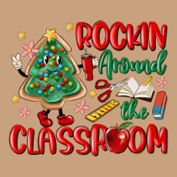 Rockin Around The Clasroom Teacher Vintage Tee | Teevron
