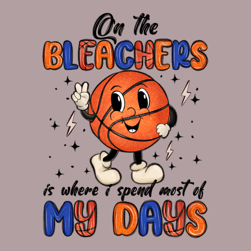 On The Bleachers Is Where I Spend Most Of My Days Vintage Hoodie by MaliasSmallBusiness | Teevron