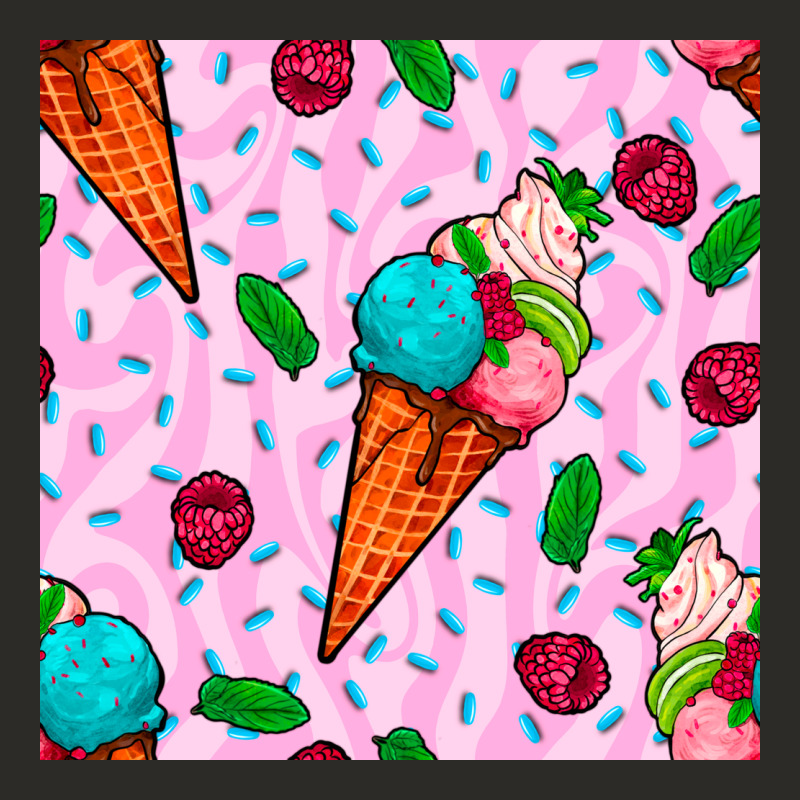 Ice Cream Seamless Pattern Heavy Core Tee by BundleAndBundleShop | Teevron