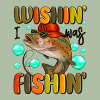 Wishing I Was Fishing Urban Heavy Tee | Teevron