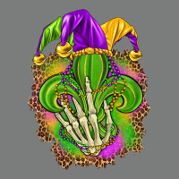 Mardi Gras With Skeleton Hand Premium Hoodie | Teevron