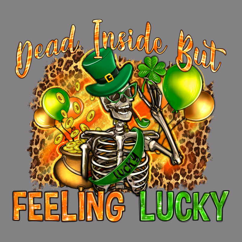 St. Patrick's Dead Inside But Feeling Lucky Heavyweight Hoodie by HowdyJamesFarm | Teevron