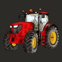 Western Farm Tractor Red Heavy Core Tee | Teevron