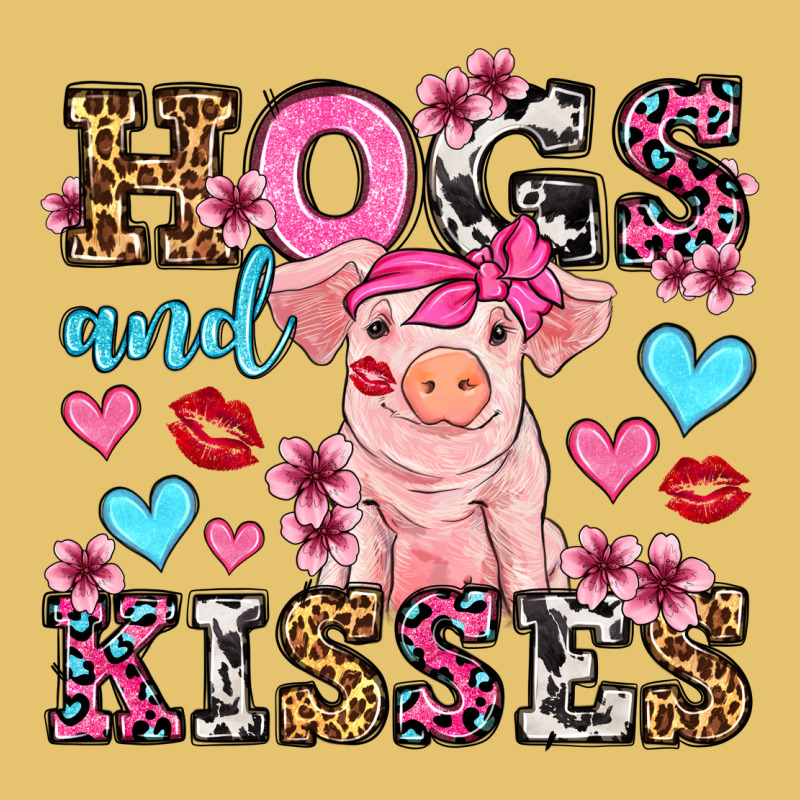 Hogs And Kisses Pig  Olivia Premium Sweatshirt by OliviaCreatesArt | Teevron