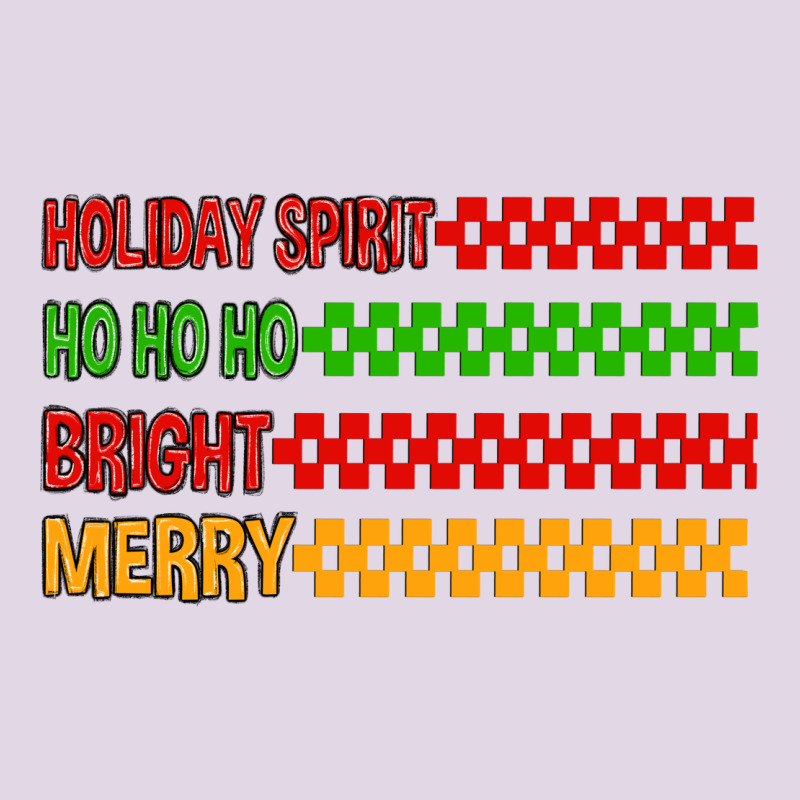Holiday Spirit Hohoho Bright Merry Classic Tee by MaliasSmallBusiness | Teevron