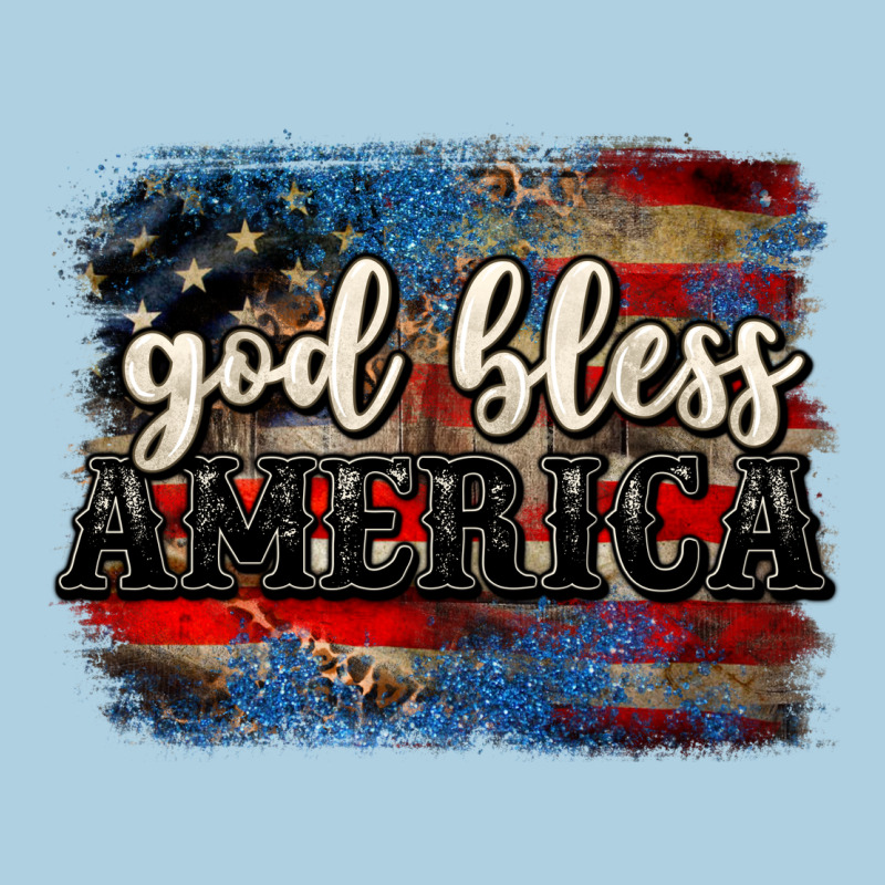 God Bless America  4th Of July Premium Hoodie by CowGirlArtShop | Teevron