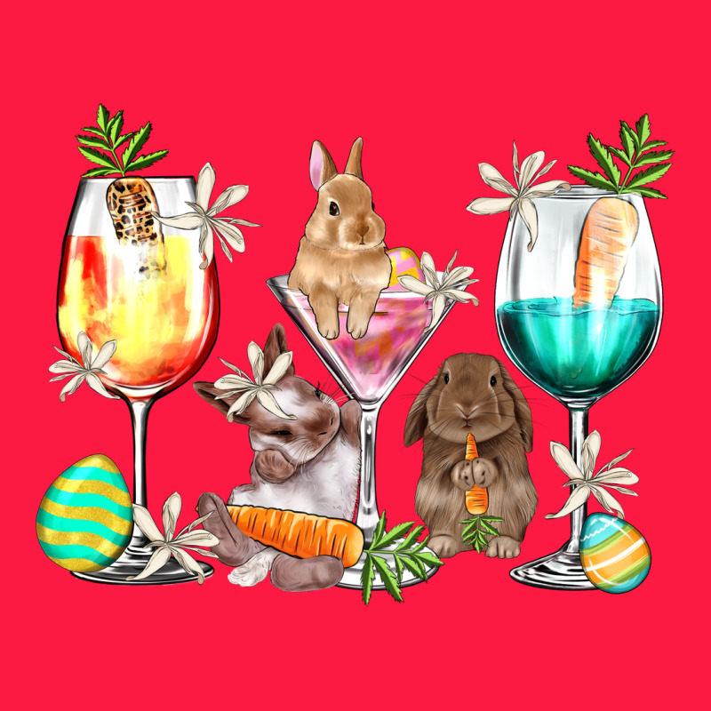Easter Wine Glasses Easter Day Zipper Hoodie by HowdyJamesFarm | Teevron