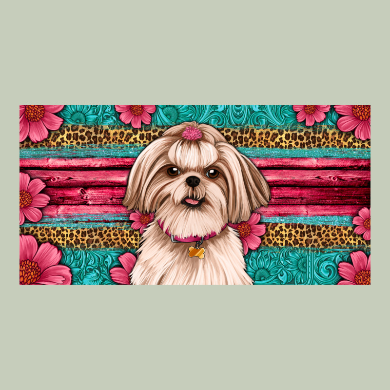 Shih Tzu License Plate Ladies Tee by Artiststas | Teevron
