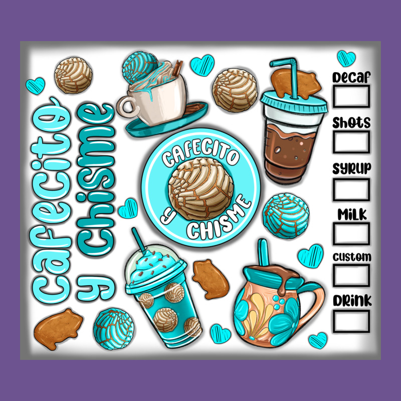 Cafecito Y Chisme Vintage Tee by MaliasSmallBusiness | Teevron