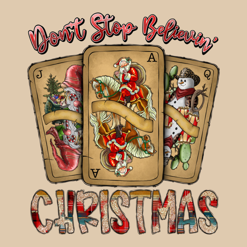 Dont Stop Believin Christmas Heavyweight Sweatshirt by SublimationCraftShop | Teevron