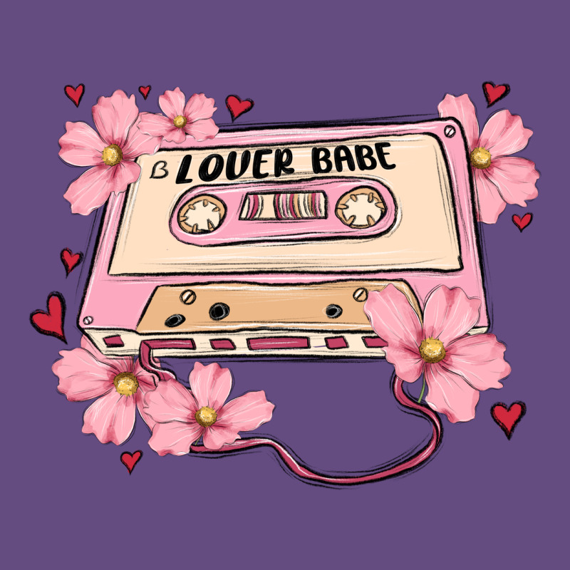 Lover Babe Valentines Day Vintage Hoodie by MaliasSmallBusiness | Teevron