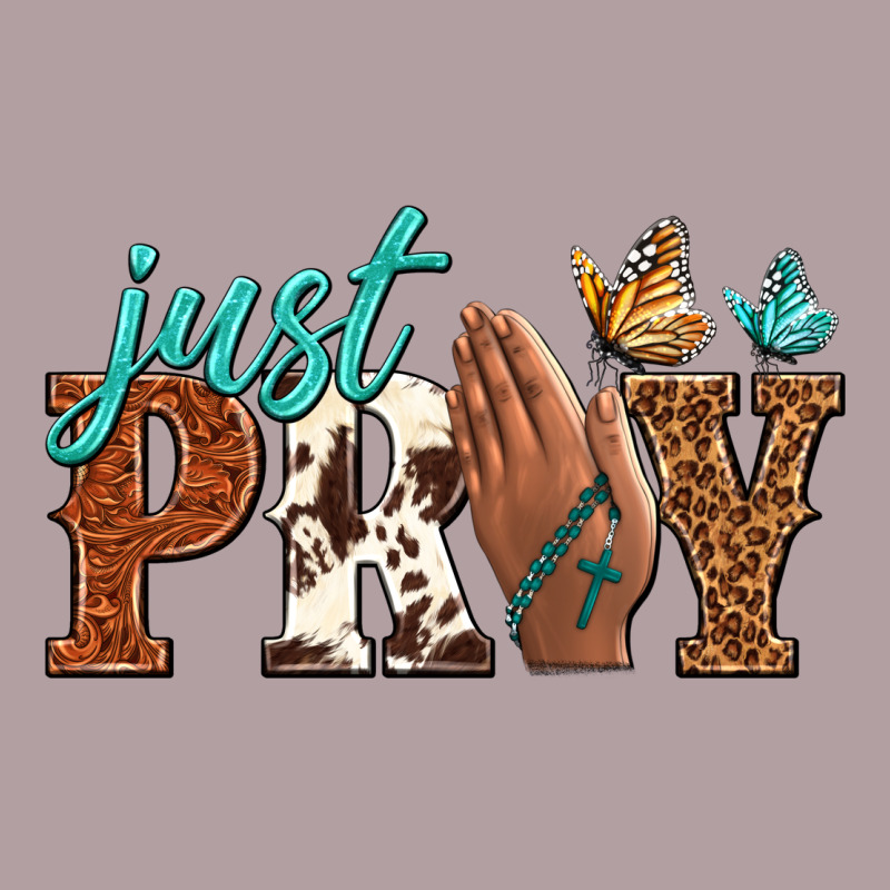 Just Pray Vintage Hoodie by NancyCooperArtShop | Teevron