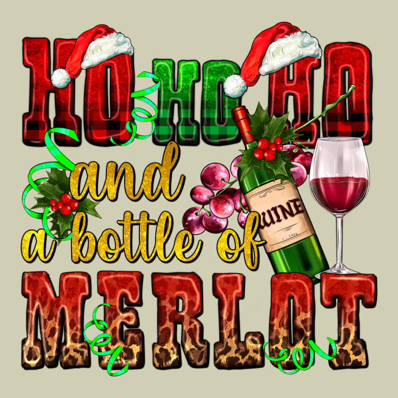 Ho Ho Ho And A Bottle Of Merlot Heavy Core Tee by AdoDesignShop | Teevron
