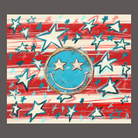 America Flag Smiley  Tumbler Premium Hoodie | Teevron
