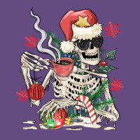 Skeleton Santa Vintage Hoodie | Teevron