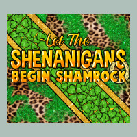 Let The Shenanigans Begin Shamrock Tumbler Heavyweight Hoodie | Teevron