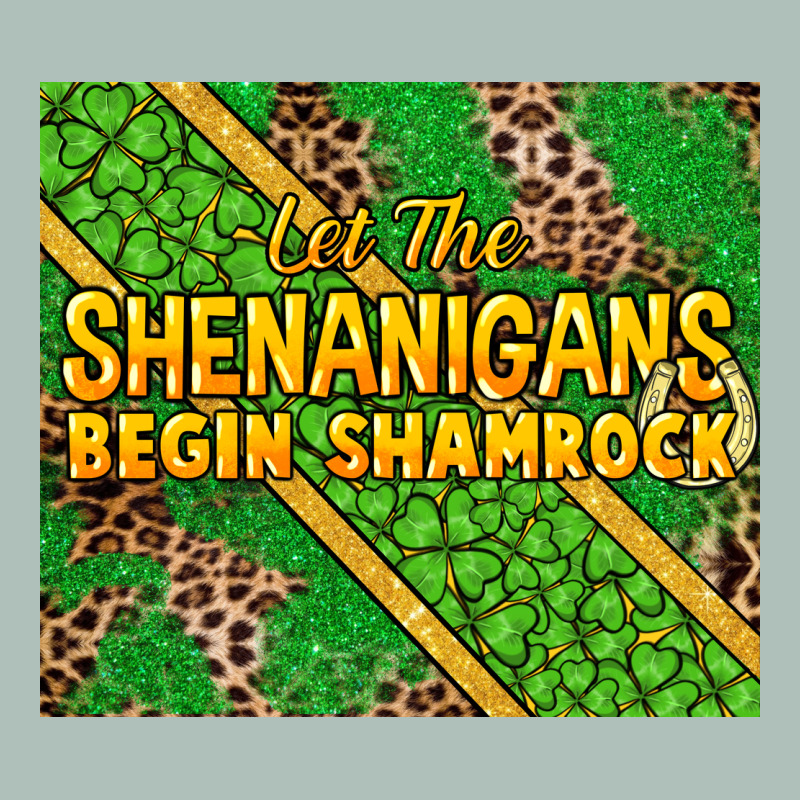 Let The Shenanigans Begin Shamrock Tumbler Heavyweight Hoodie by HowdyJamesFarm | Teevron