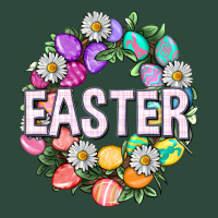 Easter With Eggs And Daisy Easter Day Zipper Hoodie | Teevron