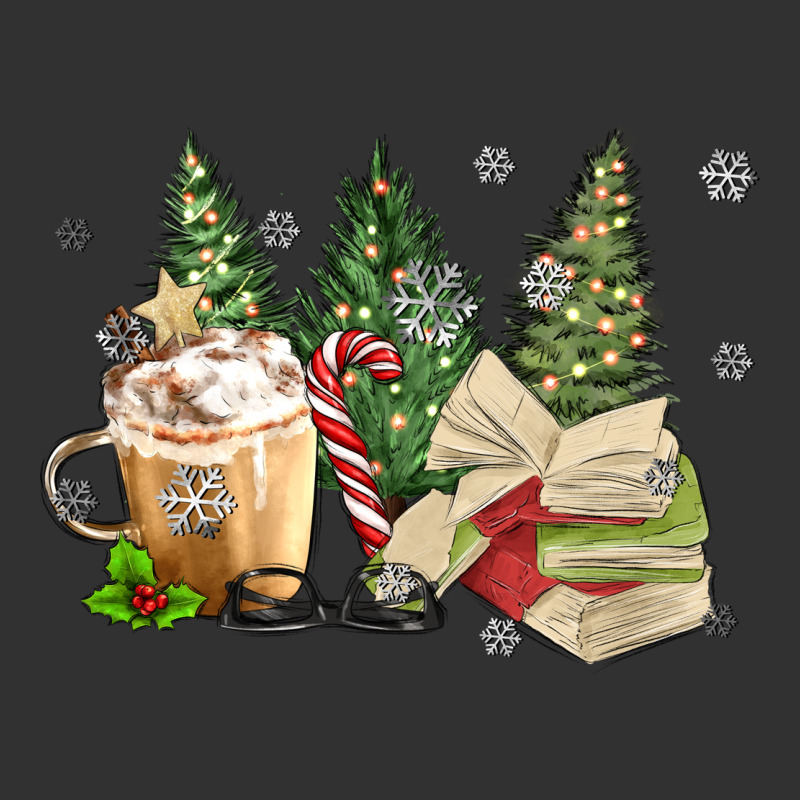 Christmas Coffee And Book Urban Heavy Tee by MaliasSmallBusiness | Teevron