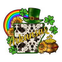 Arkansas map St. Patrick's | Teevron