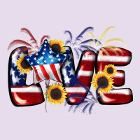 Love 4th Of July Premium Hoodie | Teevron