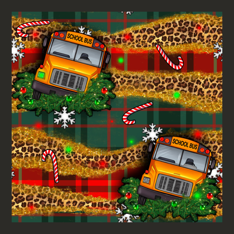 Christmas School Bus Seamless Pattern Heavy Core Tee by BundleAndBundleShop | Teevron