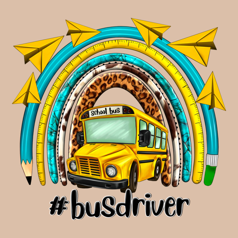 Bus Driver Rainbow Urban Heavy Tee by NancyCooperArtShop | Teevron