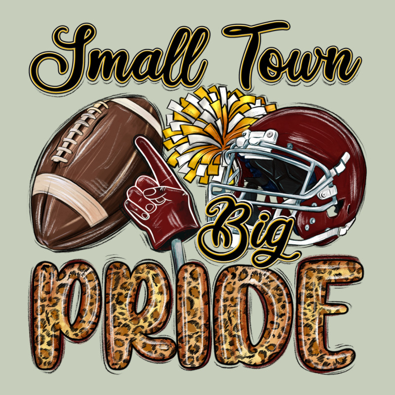 Small Town Big Pride Maroon Yellow Classic Tee by MaliasSmallBusiness | Teevron