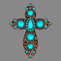Gemstone Leopard Cross Vintage Tee | Teevron