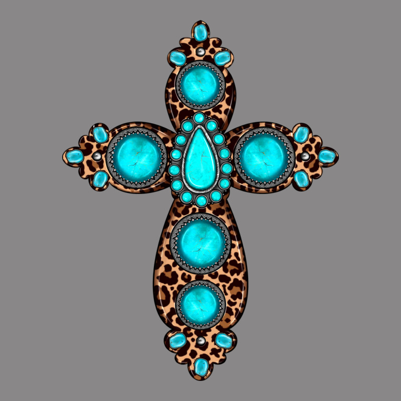 Gemstone Leopard Cross Vintage Tee by JahusDesignShop | Teevron