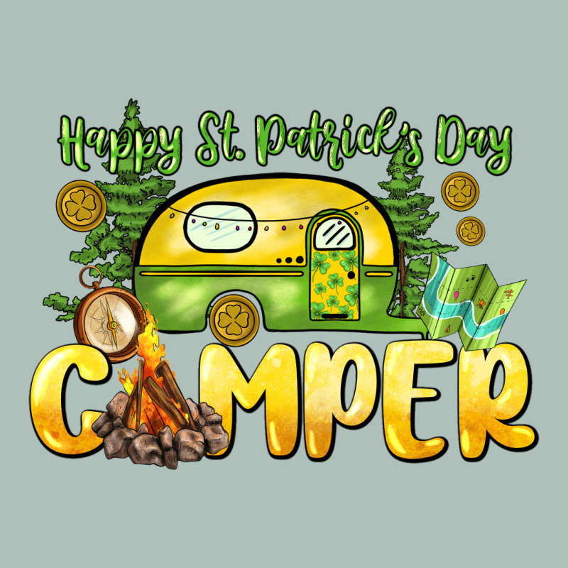 Happy St. Patrick's Day Camper Heavyweight Hoodie by HowdyJamesFarm | Teevron