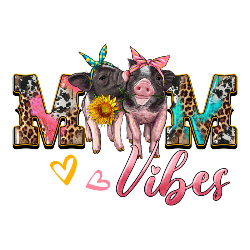 Mom Vibes Baby Pigs Premium Tee by Artiststas | Teevron