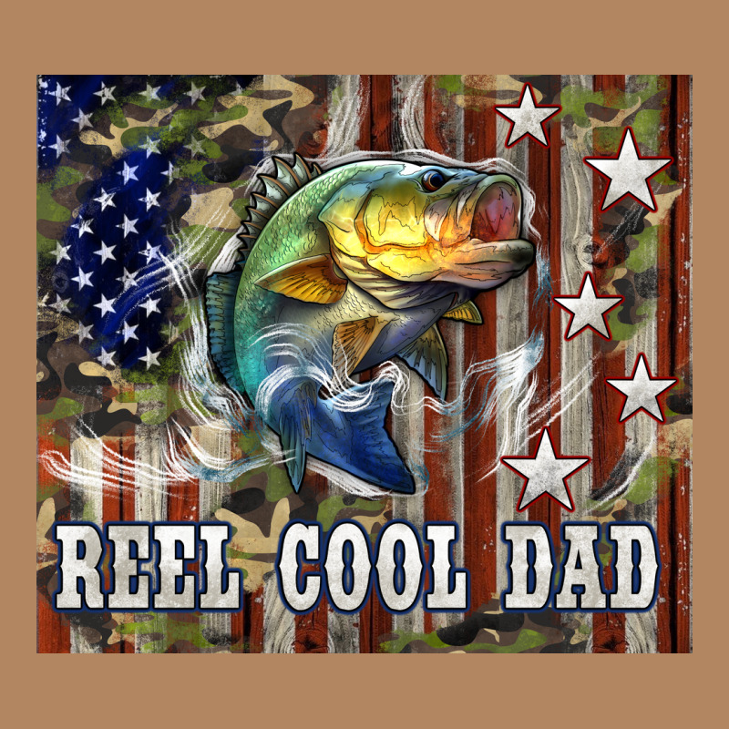 4th Of July Western Reel Cool Dad Bass Long Sleeve Tee by LillyAllenDesigns | Teevron