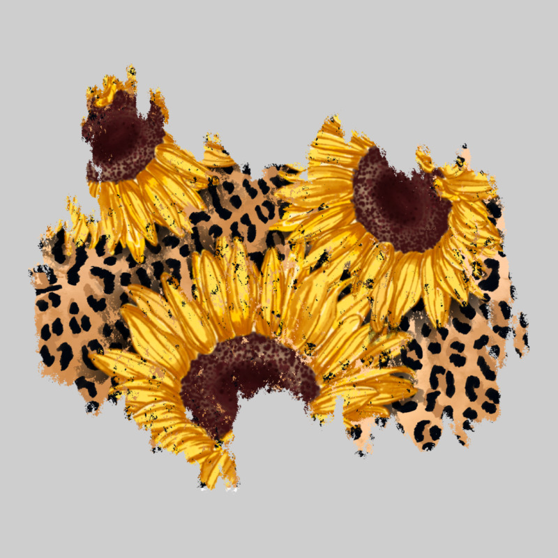 Sunflower Leopard Patch Premium Tee by AdoDesignShop | Teevron