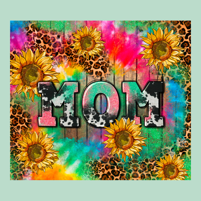 Mom Rainbow Sunflower Premium Hoodie by CowGirlArtShop | Teevron