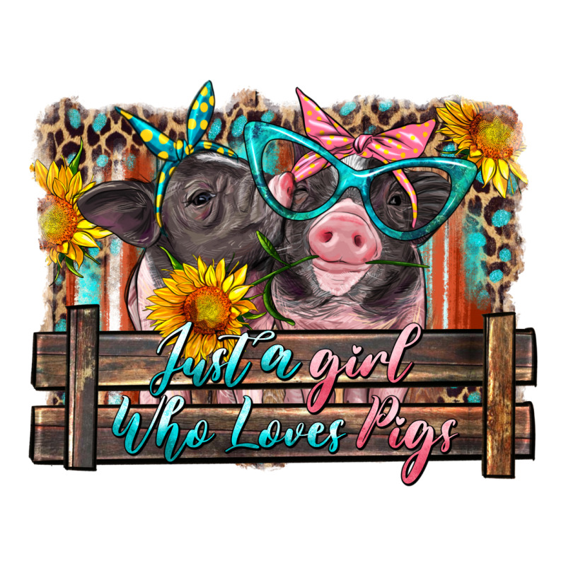 Just A Girl Who Loves Pigs Premium Tee by Artiststas | Teevron
