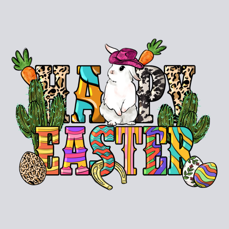 Happy Easter With Cowboy Easter Day Zipper Hoodie by HowdyJamesFarm | Teevron