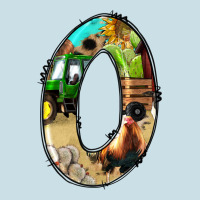 Farm Life Alphabet Numbers 0 Ladies Tee | Teevron