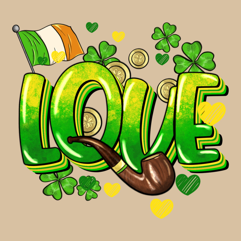 Love St. Patrick's Day Heavyweight Hoodie by HowdyJamesFarm | Teevron