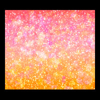 Orange Pink Ombre Glitter Zipper Hoodie | Teevron