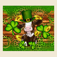 St Patricks Day Cow Premium Tee | Teevron