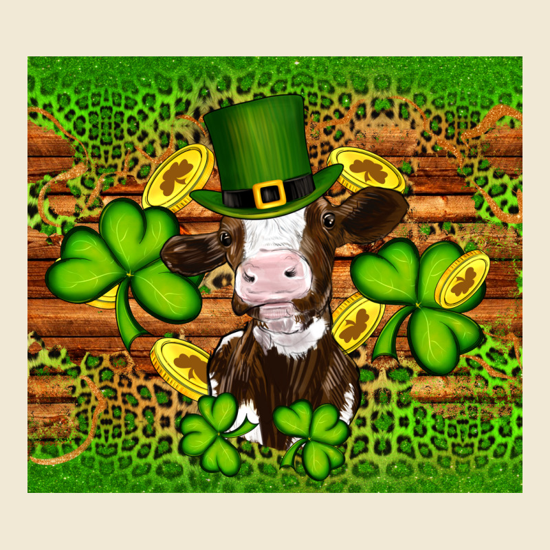 St Patricks Day Cow Premium Tee by Artiststas | Teevron